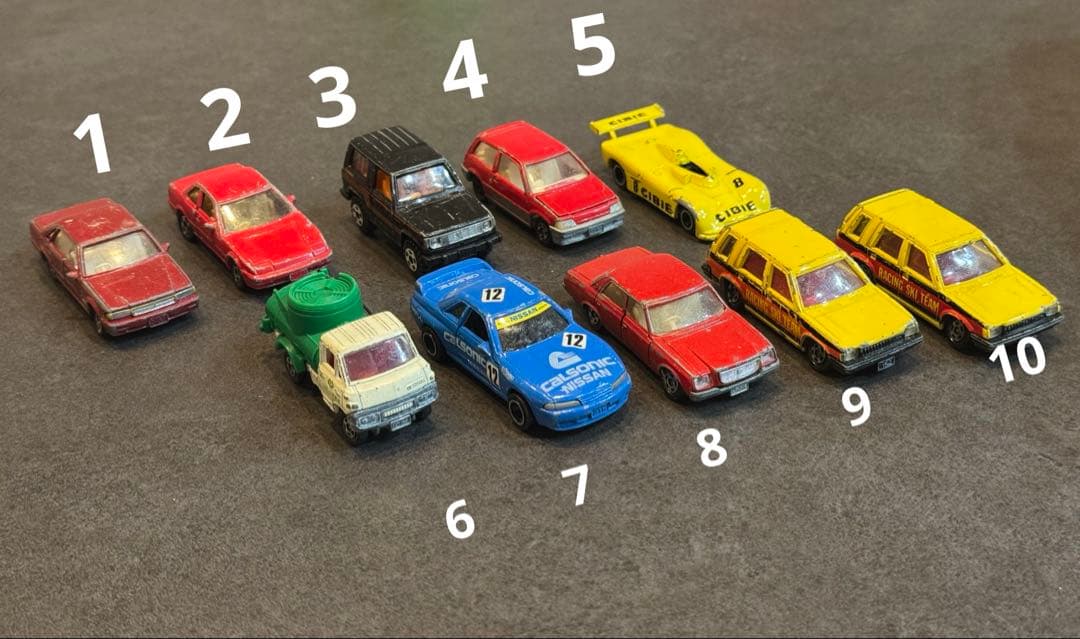 トミカセット 38台