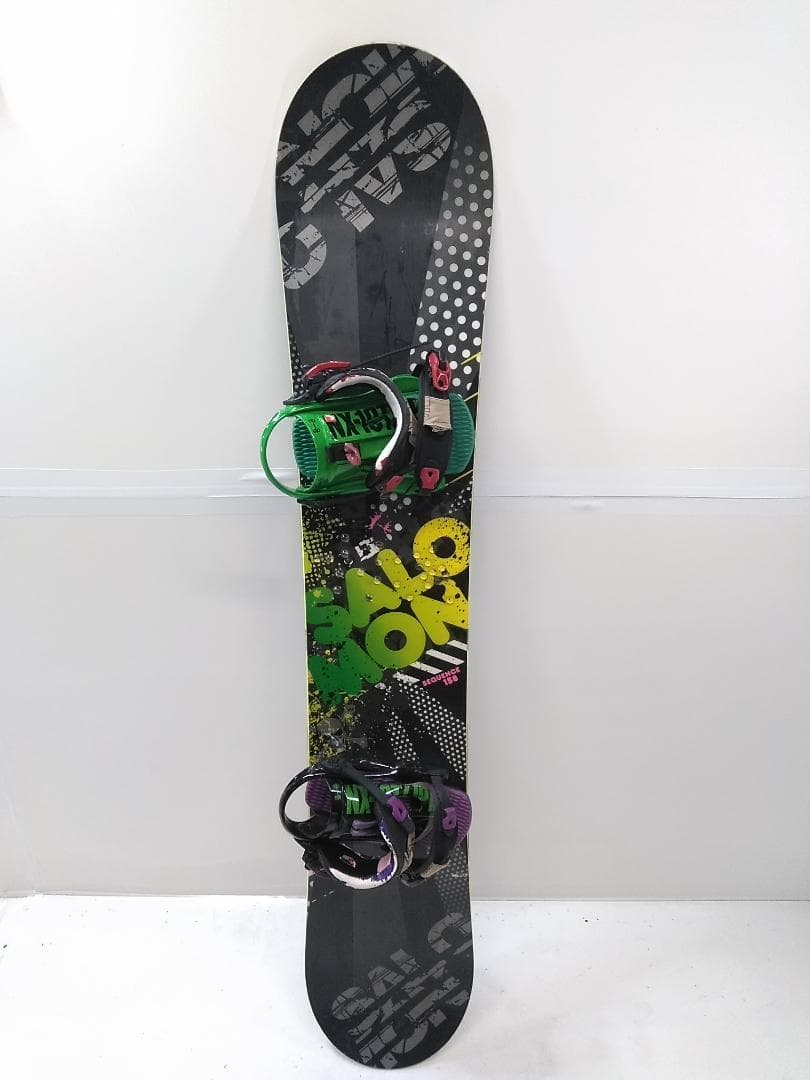 サロモン シーケンス 158cm メンズスノーボード 3点セットビン L △