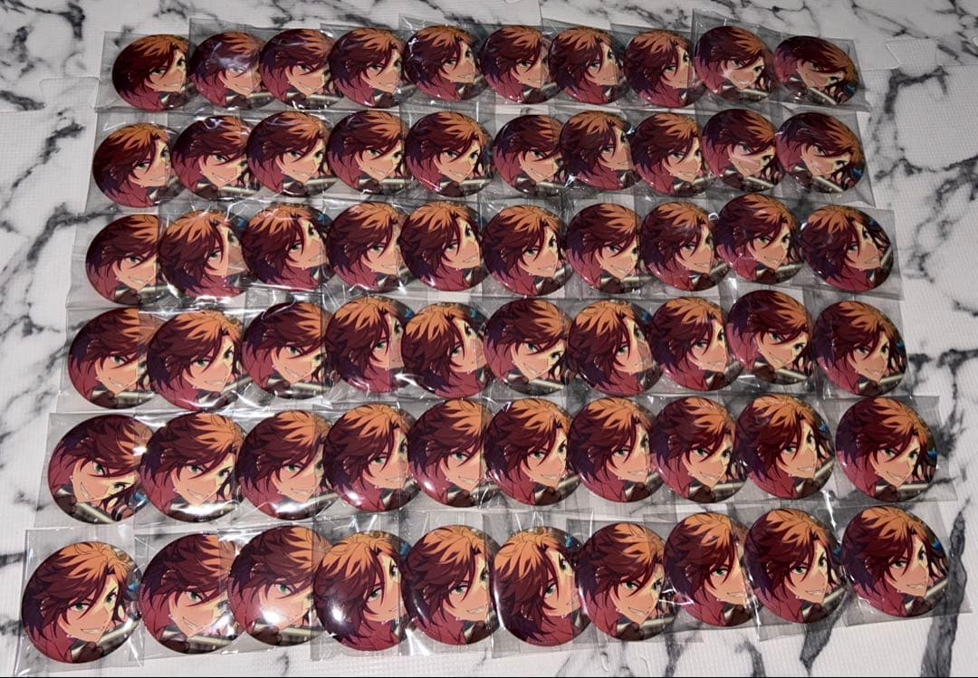 あんスタ 三毛縞 斑 シャッフル 缶バッジ 60個