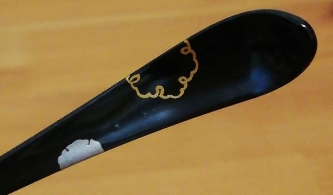 江戸千家家元　川上閑雪書付　一元斎好　不式庵　雪輪茶杓　共箱　茶道具