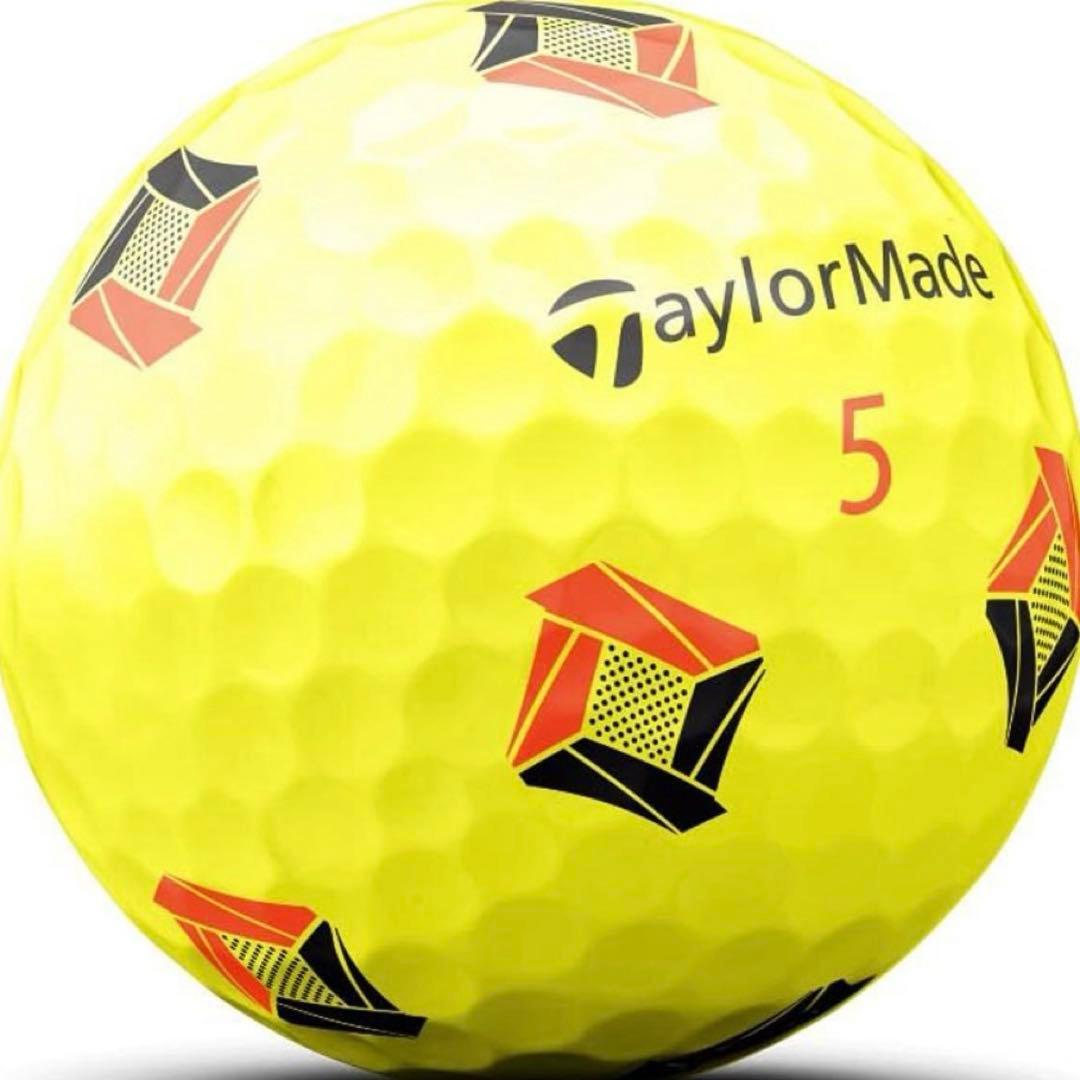 【安定性の飛距離】テーラーメイド TP5 ボール TP5x pix 3箱　黄色