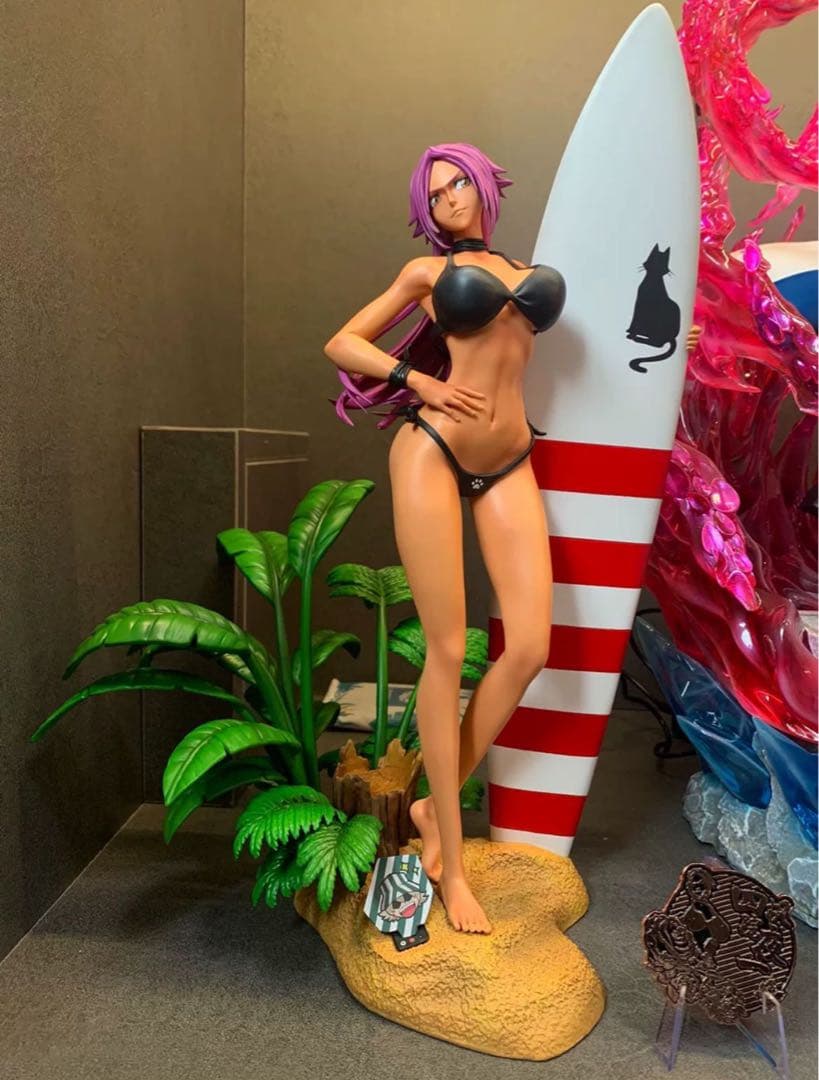 BLEACH 圓夢-STUDIO 四楓院夜一 豪華版 フィギュア