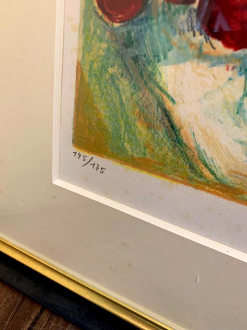 シリアルナンバー有り　アンドレ・コタボ　「赤い果物」