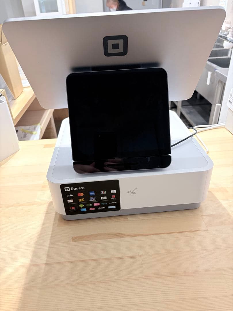 Squareレジスター キャッシュドロワー・レシートプリンター付きロール紙10本