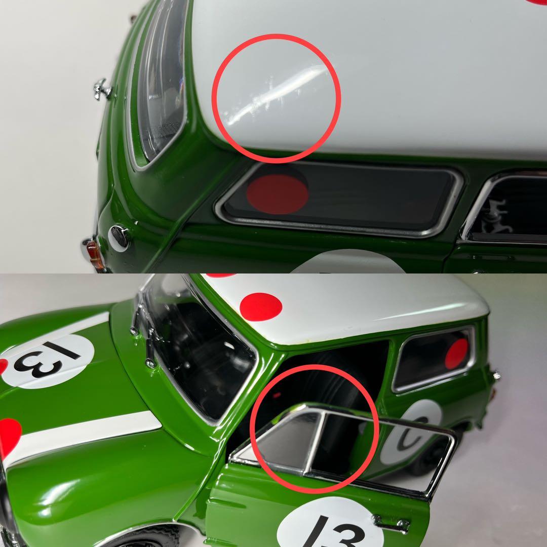 超レア❗️京商1/18 モーリス ミニクーパー S 1966 バサーストウイナー