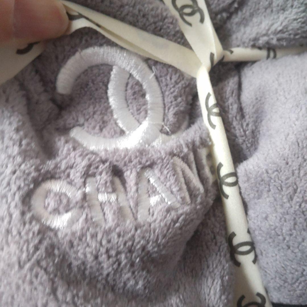 CHANEL トリプル吸収タオル グレー