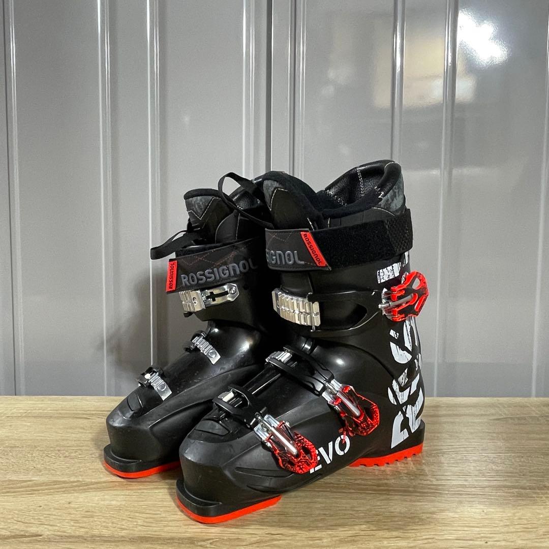 ROSSIGNOL162cm 26/26.5cm ストック110cmスキーセット