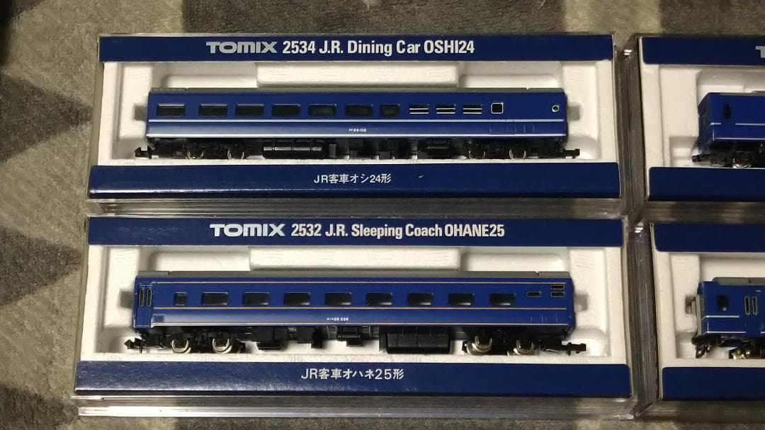 TOMIX 24系25形 寝台客車(旧製品) 11両セット