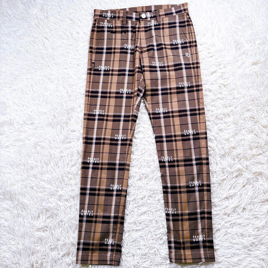 【2023年モデル⭐️サイズ3⭐️極美品】パーリーゲイツ　ゴルフパンツ　総柄　メンズ