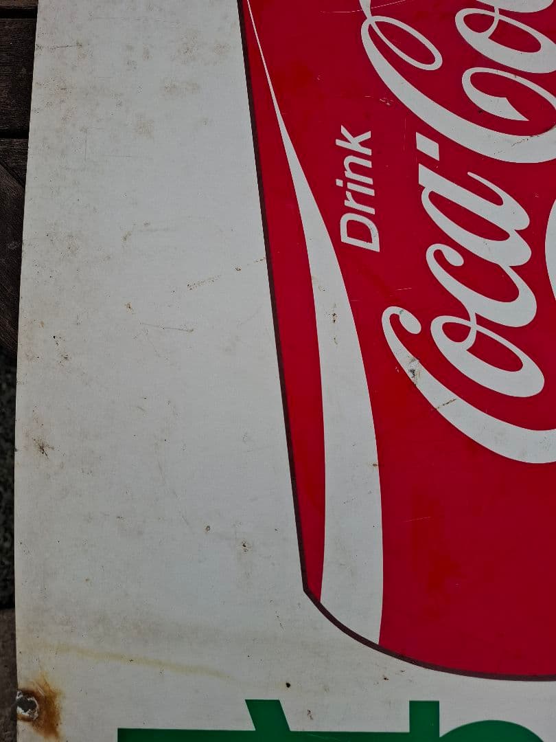 Coca-Cola コーラ ビッグカップ看板 昭和レトロ