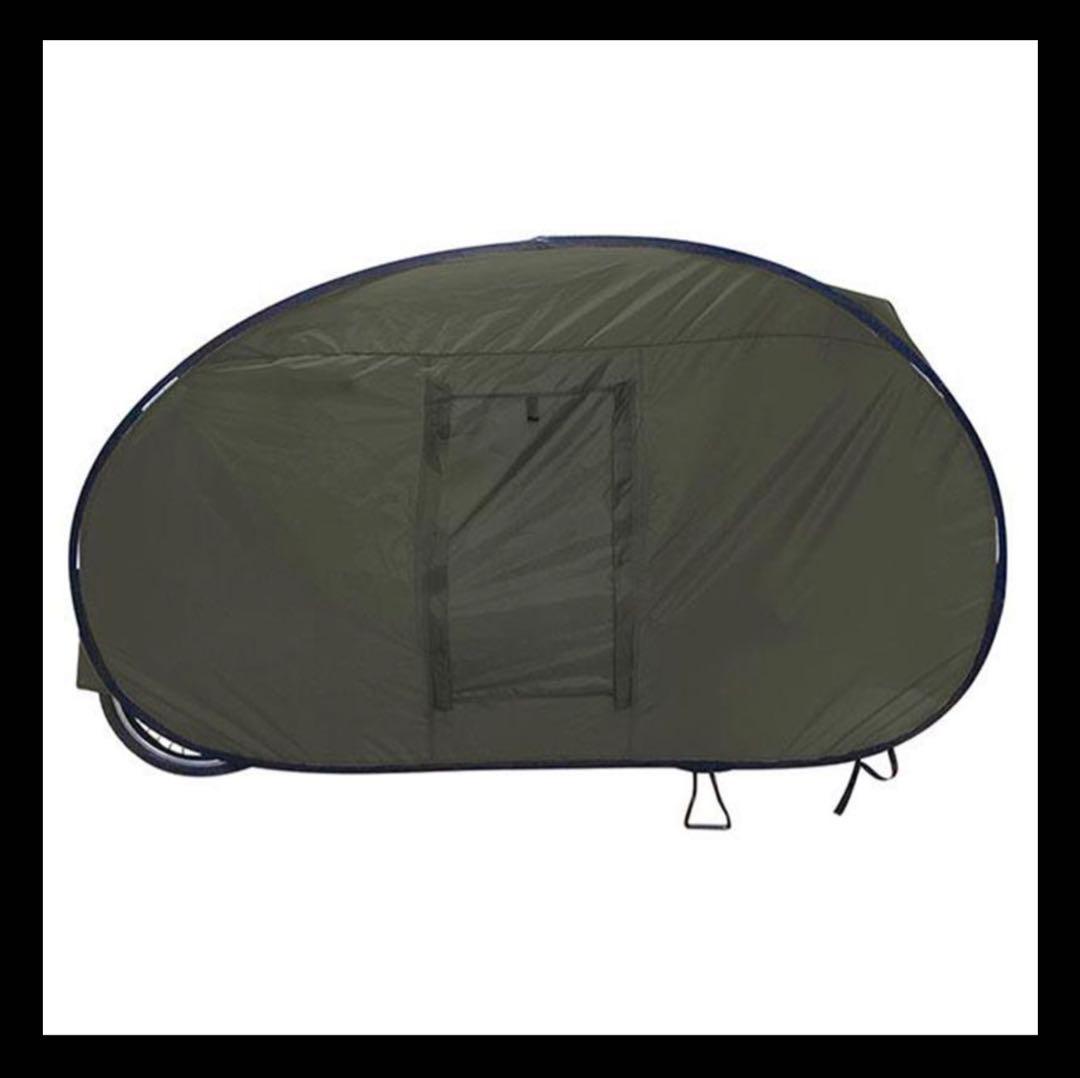 ポップアップ サイクルテント 自転車テント カバー 撥水 コンパクト 雨除け