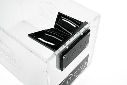 ワカサギ用　針外し　アルミ切削　溝幅調整ギミック MTCW　ガンメタ