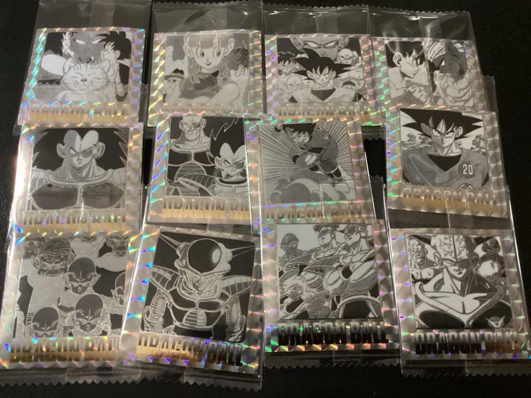 ドラゴンボール40周年記念オリジナルイラストレーション シールウエハース全４２種