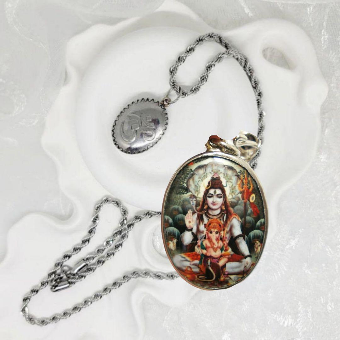 オームペンダント ヒンドゥー教 マハデオム シヴァ神 ガネーシャ 藤井風