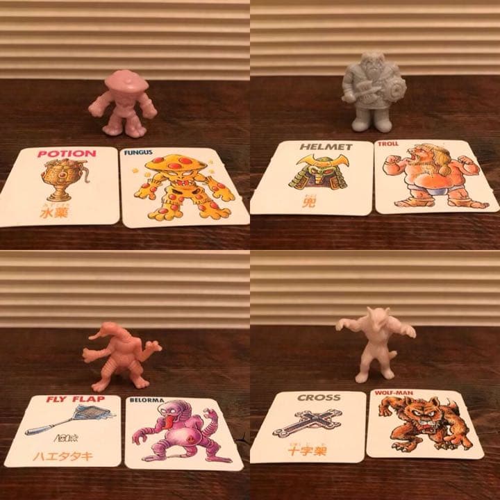 【変更有り】ネクロスの要塞　フィギュア　カード　シール　箱