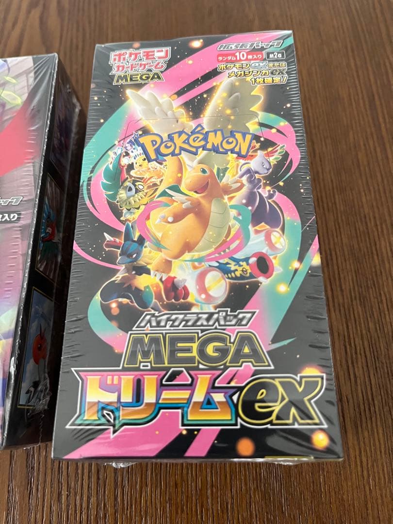 未開封★ポケカ MEGAドリームex 1BOX ムニキスゼロ1BOXシュリンク付