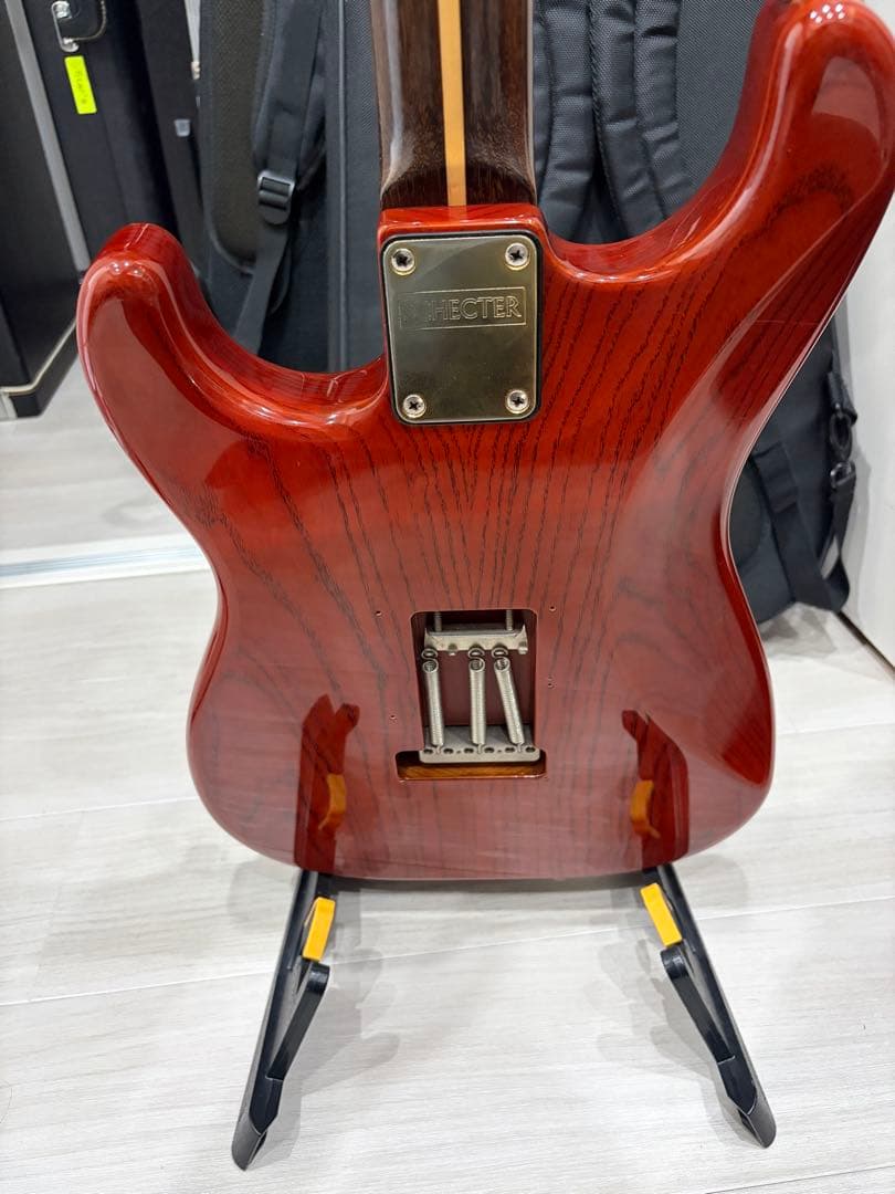 ギター SCHECTER ST-V CTM-SB VTR BRSB