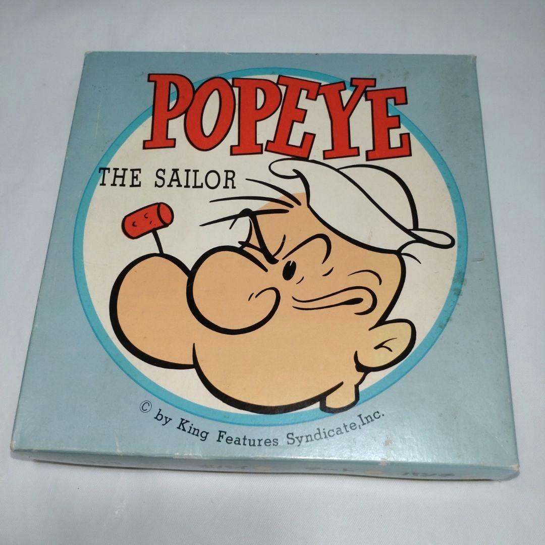 ポパイ テーブルミラー 鏡 ヴィンテージ レトロ レア 希少