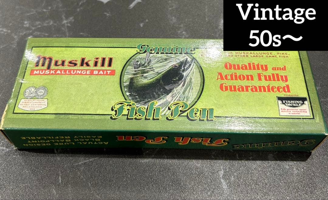 Genuine Fish Pen / Muskill（マスキー用ルアー型ペン）
