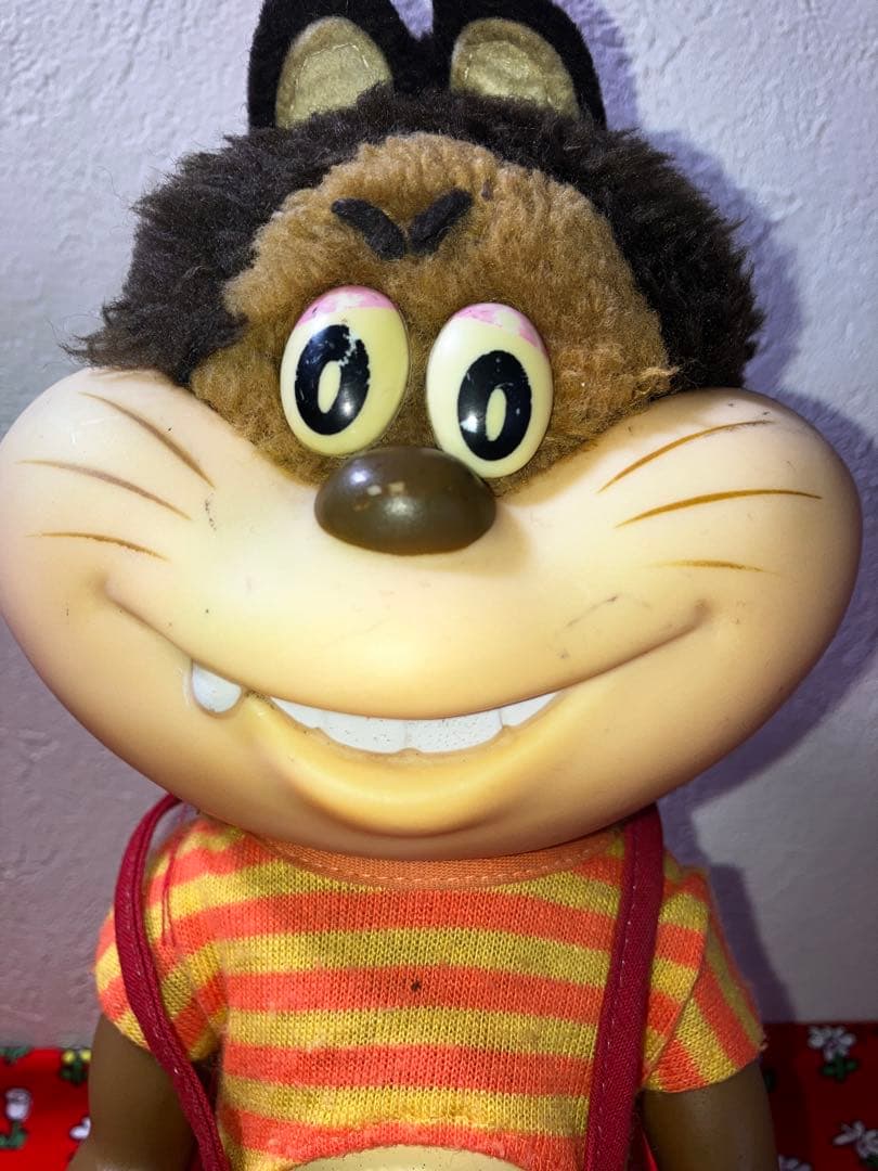 にこにこぷん　じゃじゃまるソフビ人形 昭和レトロ　当時物