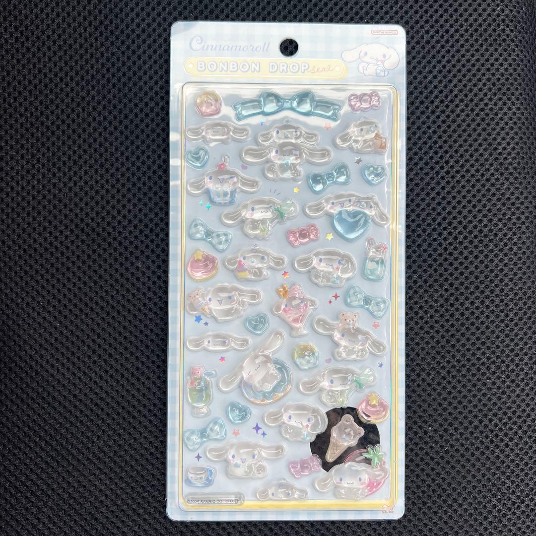 【正規品】ボンボンドロップシール第二弾　クロミ　キティ　ポムポムプリン　シナモン