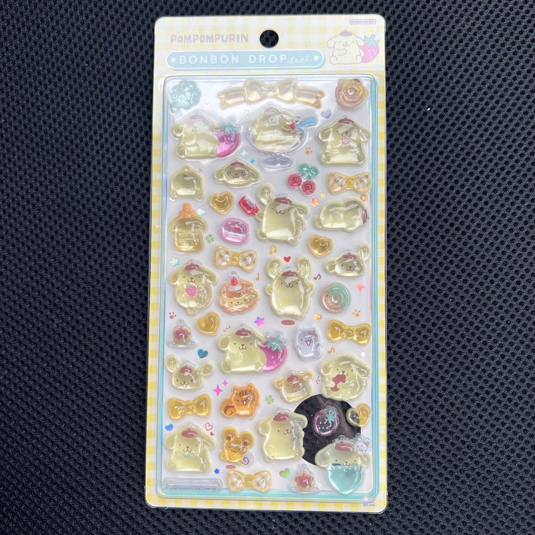 【正規品】ボンボンドロップシール第二弾　クロミ　キティ　ポムポムプリン　シナモン