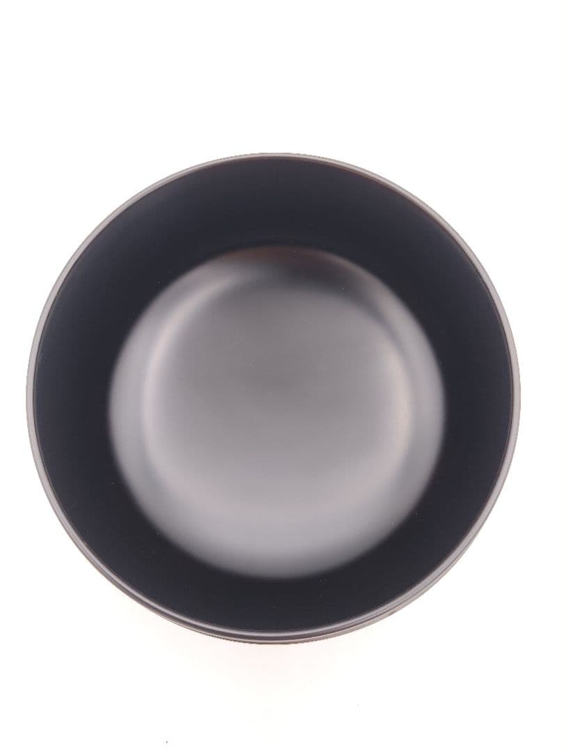 c331 【新品・未使用】平棗 黒無地 前瑞春斎　木箱 茶道具