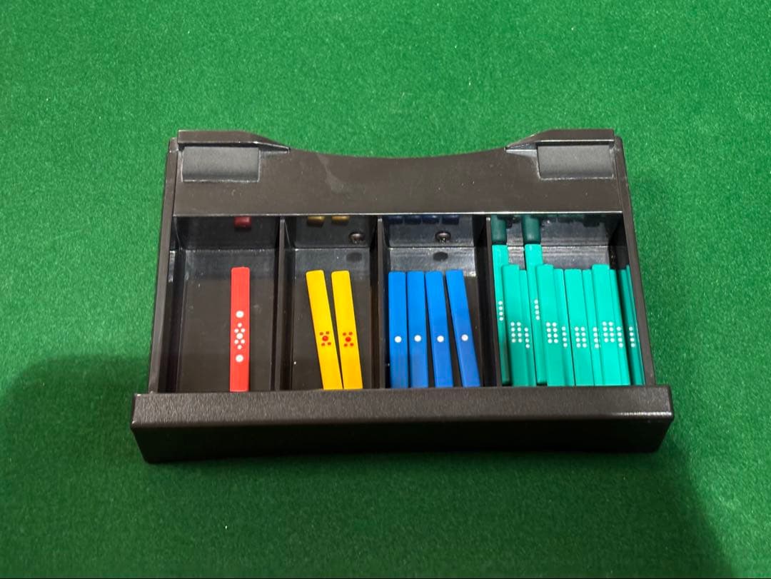 【点棒入れ付】 SUNLiGHT 麻雀卓 折りたたみ 70×70×40cm