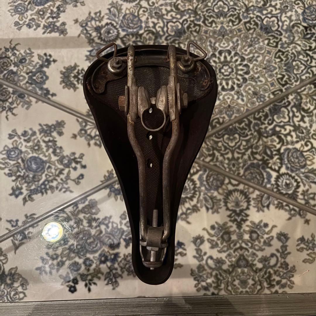 BS 皮サドル　当時物