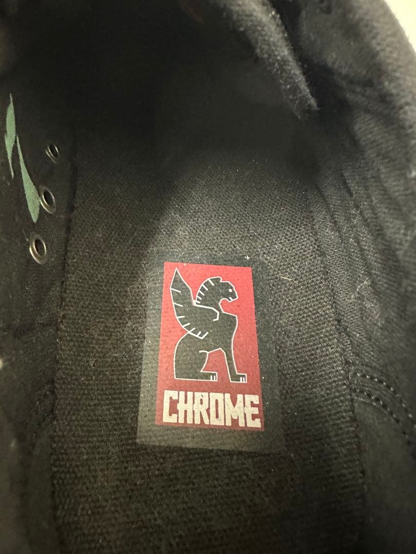 CHROME ブラック 自転車　ビンディングスニーカー　size 7