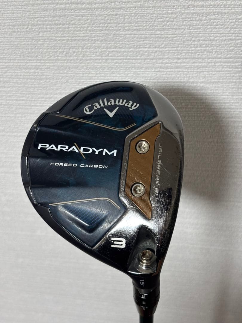 キャロウェイ パラダイム 3番15° NXグリーン6X