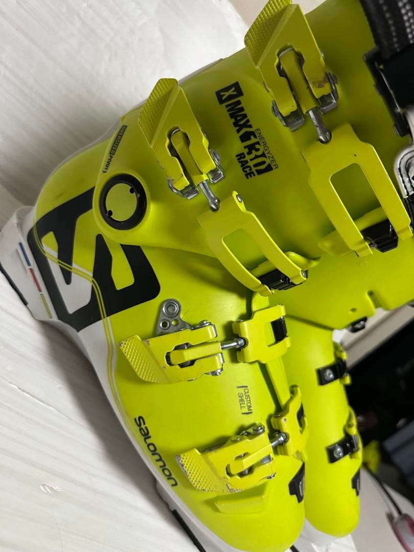 サロモン X-MAX130 黄/白 27.0cm/27.5cm 315mm