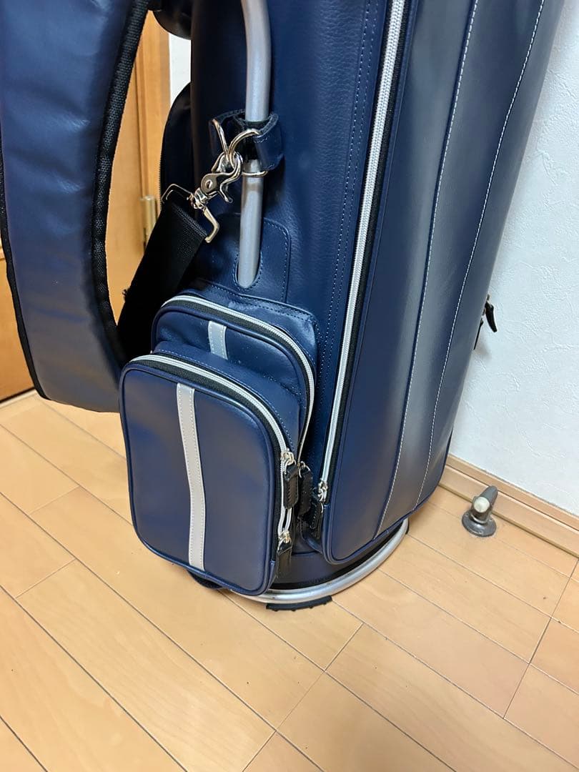 アクセル AXCB-18353LT 9型 キャディバッグ　ネイビー