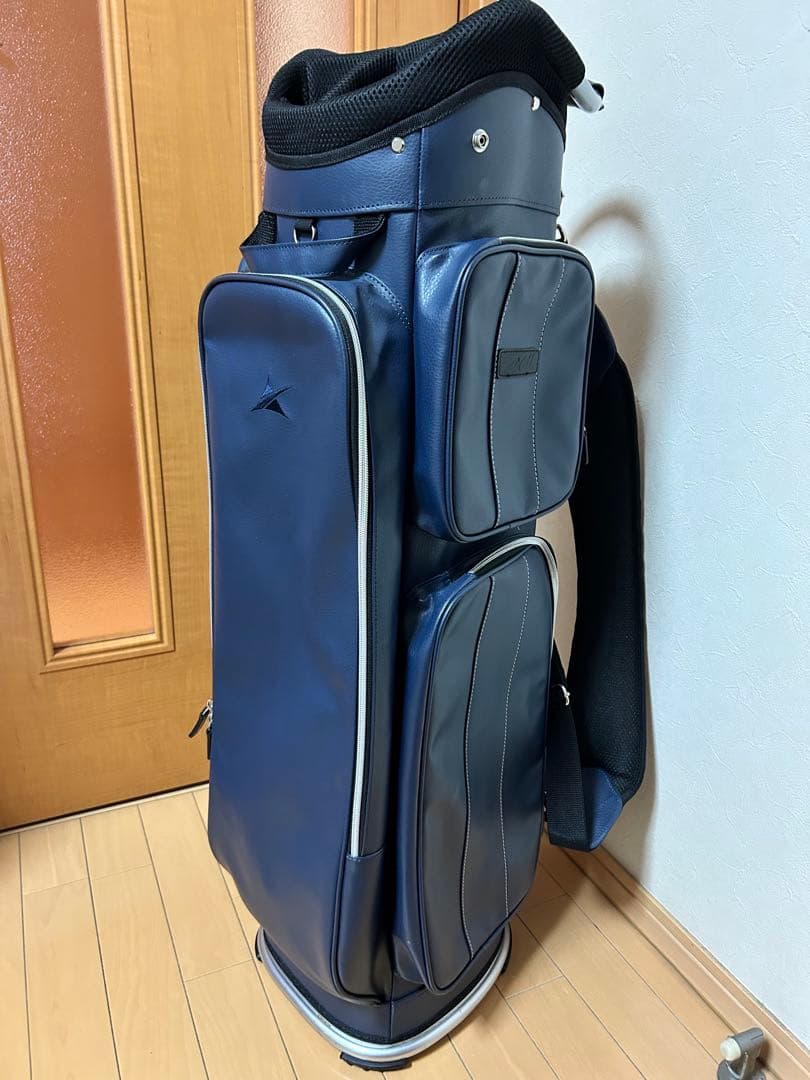 アクセル AXCB-18353LT 9型 キャディバッグ　ネイビー