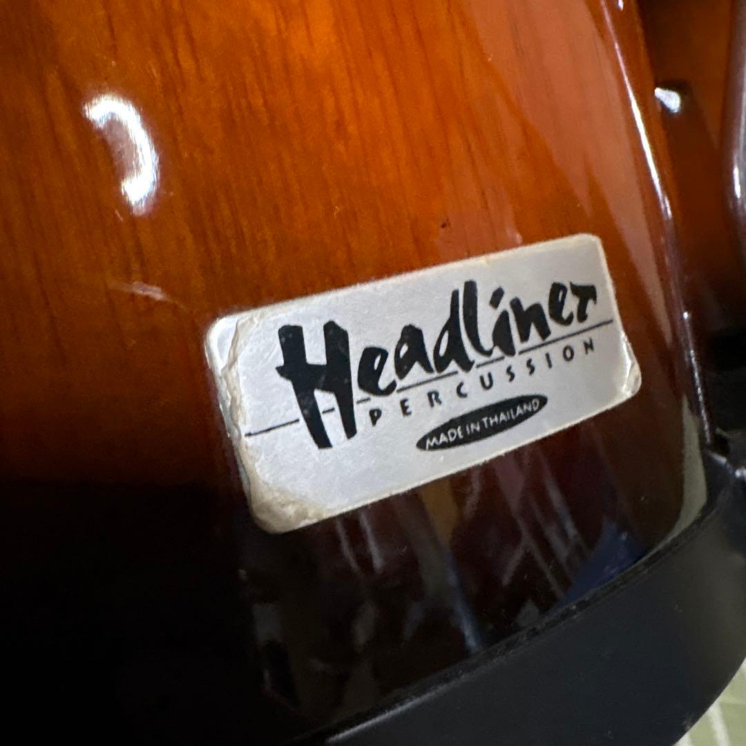 Headliner ヘッドライナー　ボンゴ　楽器　太鼓　ドラム　パーカッション