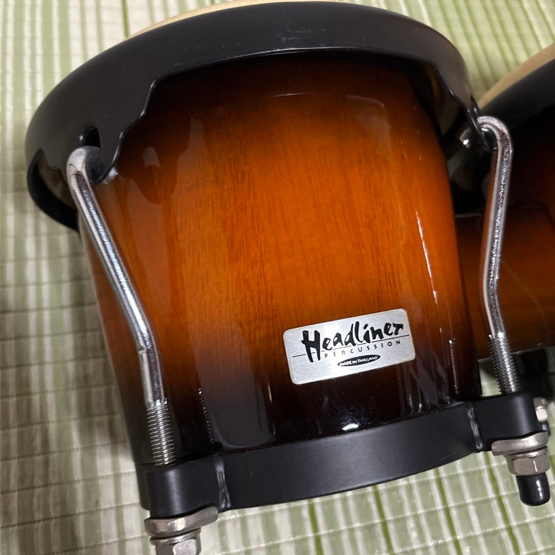 Headliner ヘッドライナー　ボンゴ　楽器　太鼓　ドラム　パーカッション