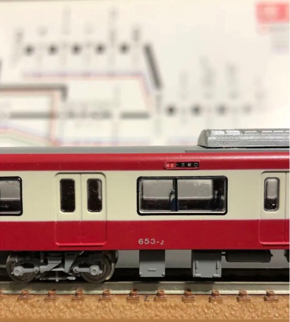 管理番号1589 京急650形 Nゲージ 塗装済キット 素人組立品４両