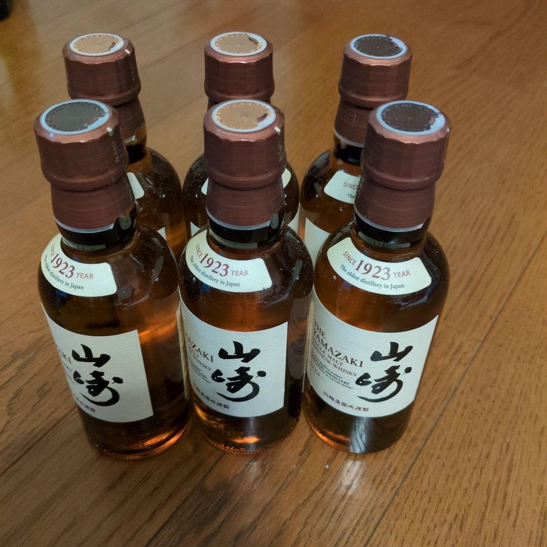 山崎ウイスキー 180ml 6本 白州ウイスキー 180ml 6本 12セット