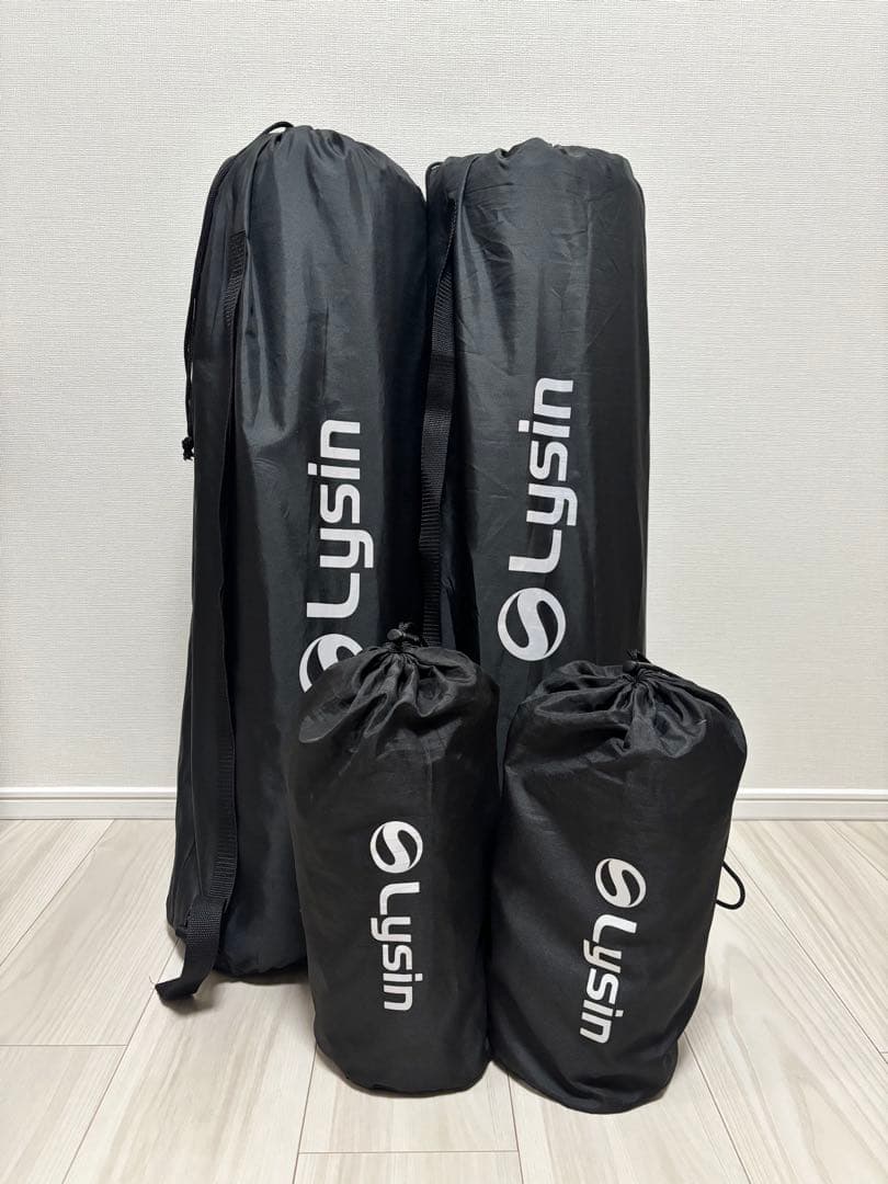 Lysin スリーピングマット収納バッグ 2個セット