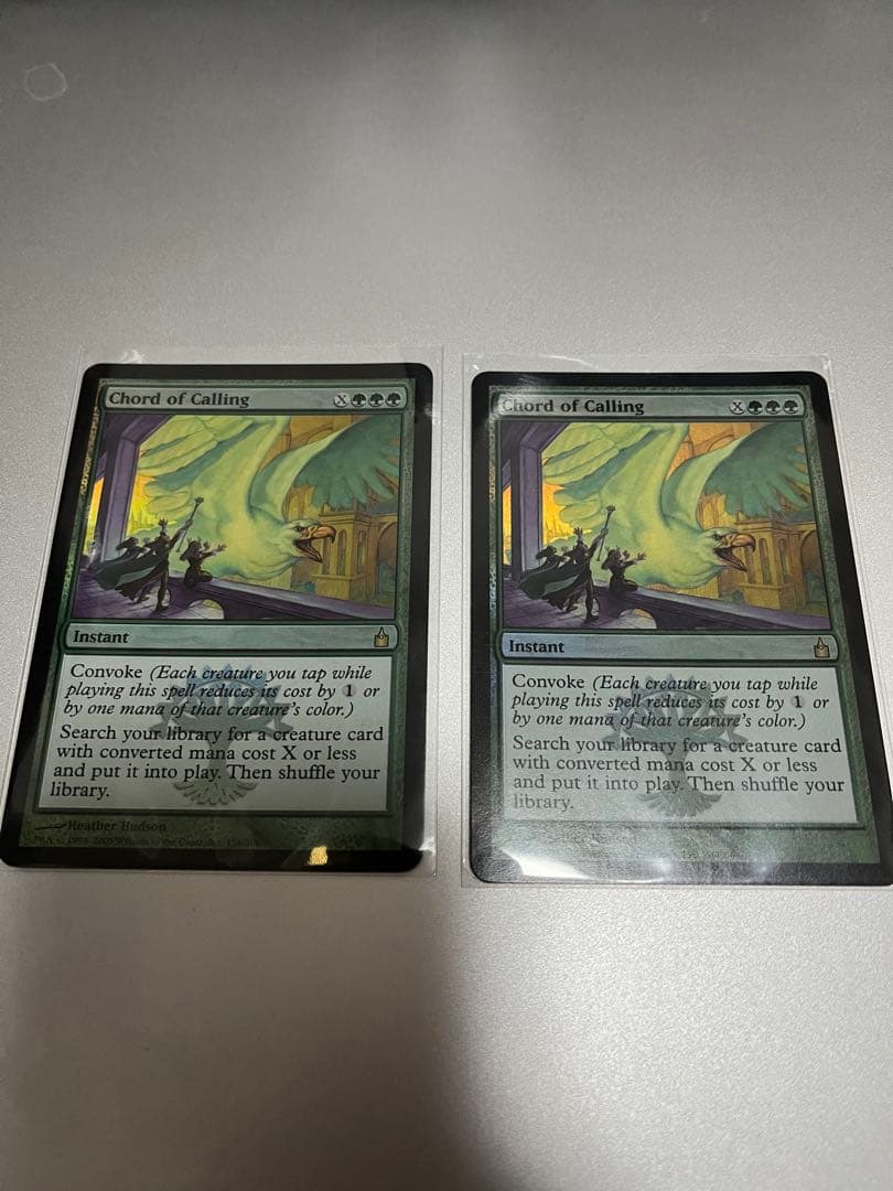 mtg 召喚の調べ　foil 2枚セット　ラヴニカ