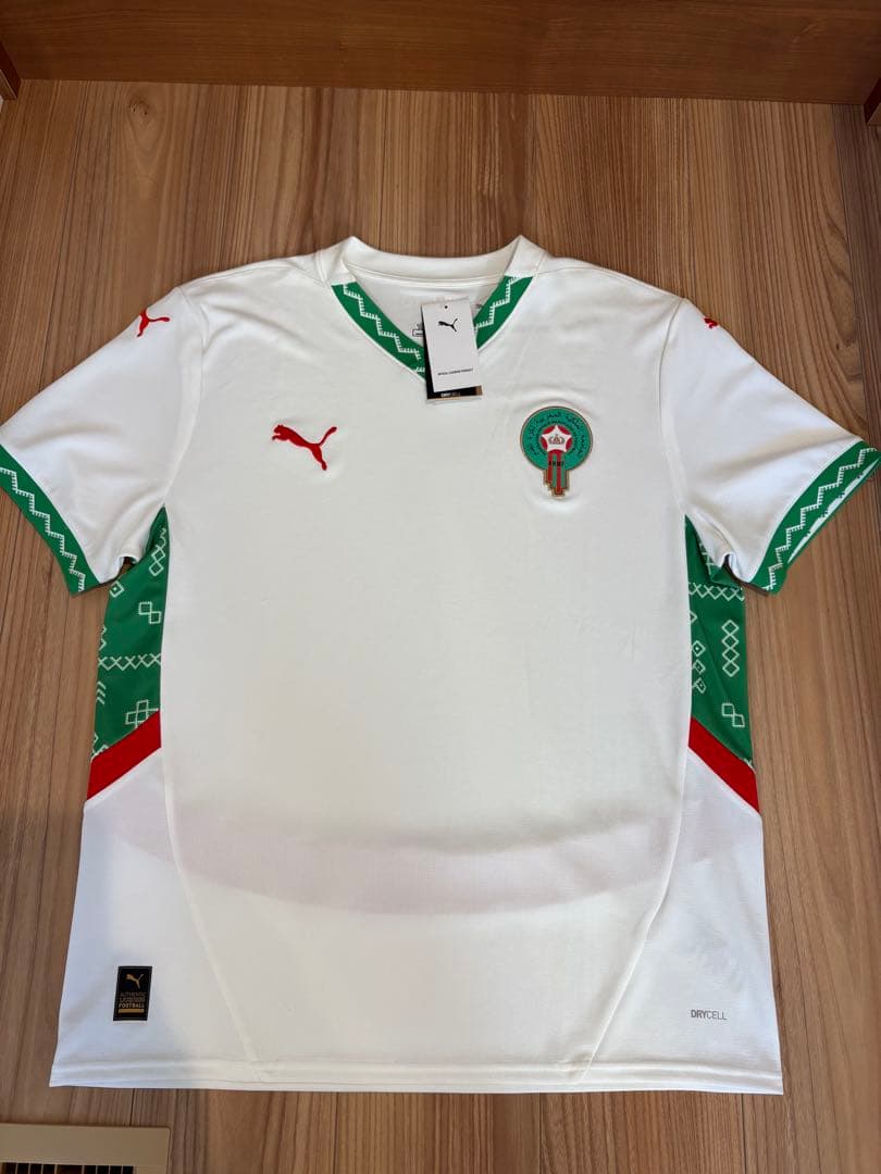 PUMA モロッコ代表 サッカーユニフォーム Lサイズ　2/1までのセール