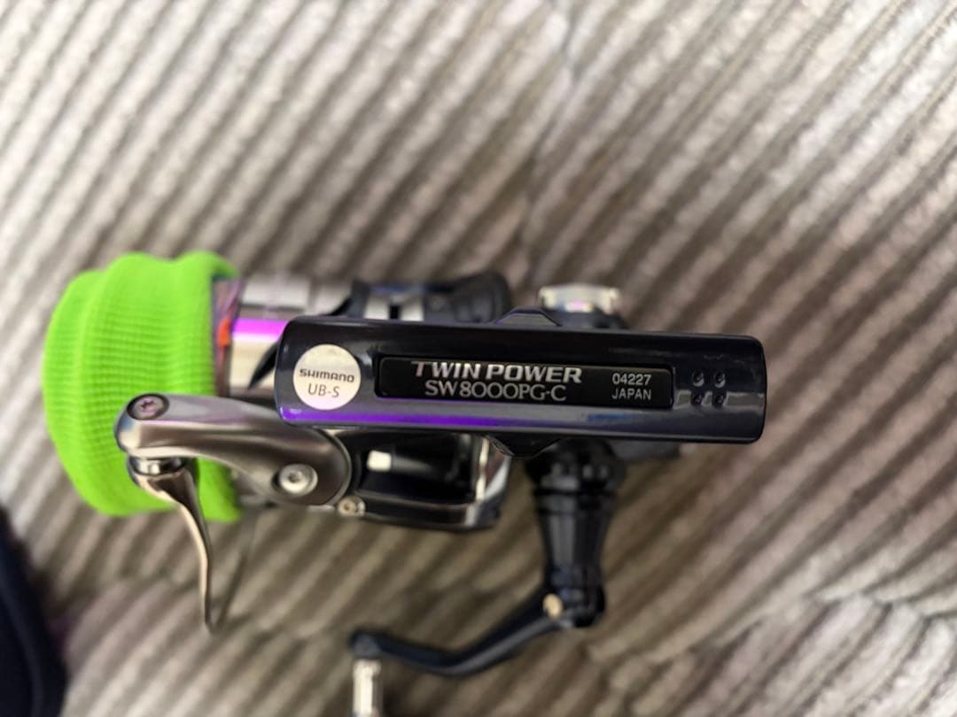 【美品】シマノ 21ツインパワーSW 8000 PG