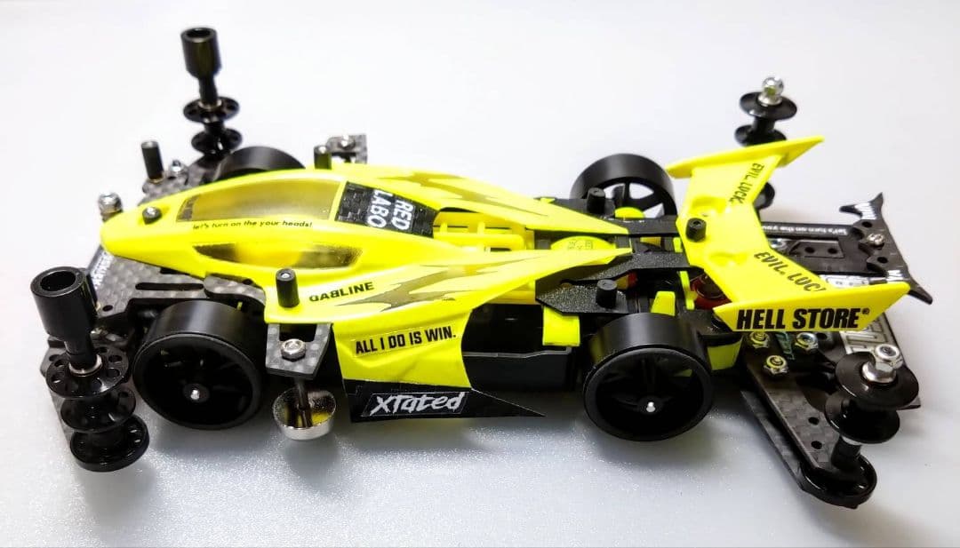 ミニ四駆 完成品 デュアルリッジ jr MSフレキ 10