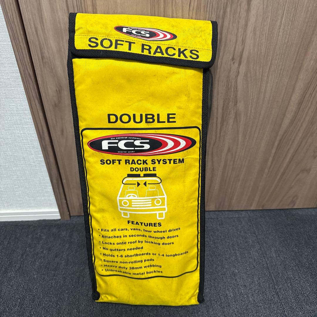 FCS サーフボードソフトラック(ダブル)
