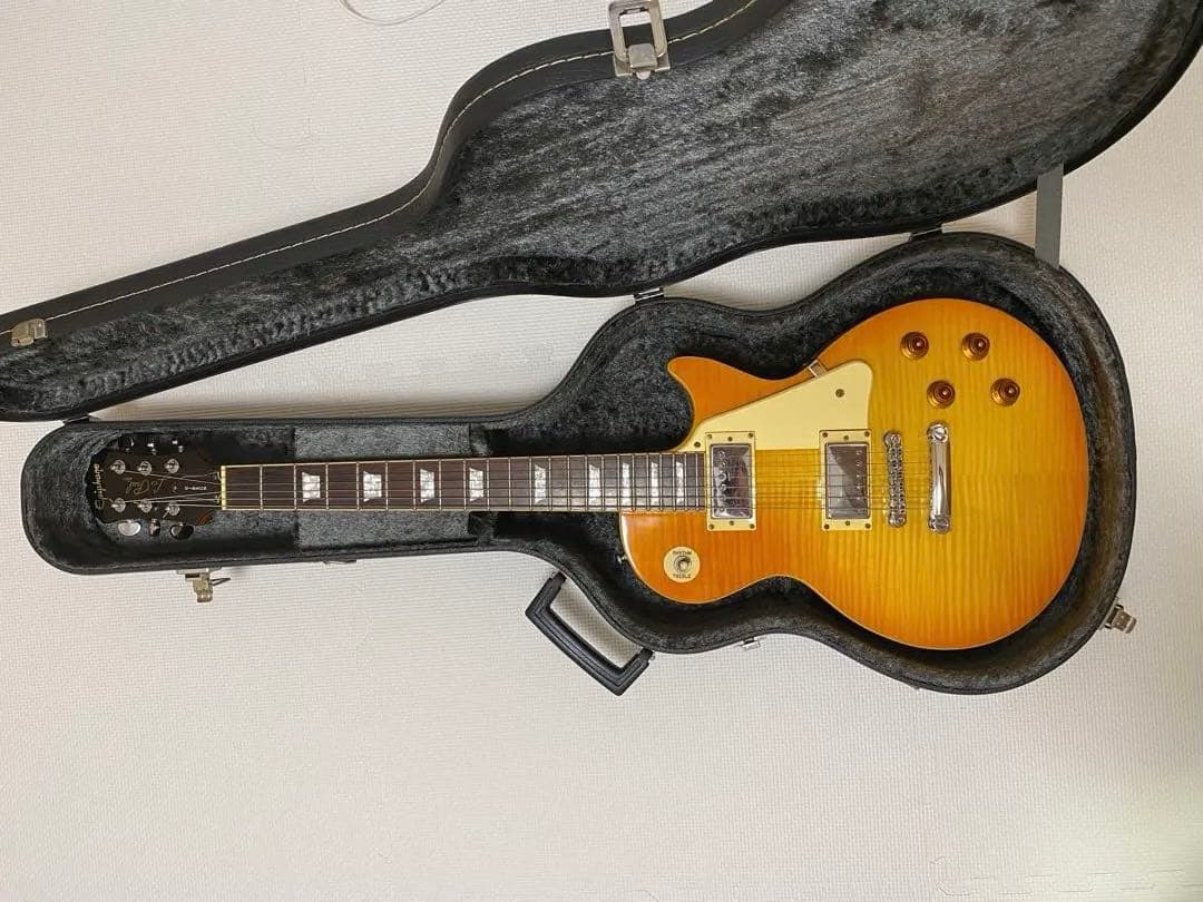 (ハードケース付)2003年Epiphone Les Paul