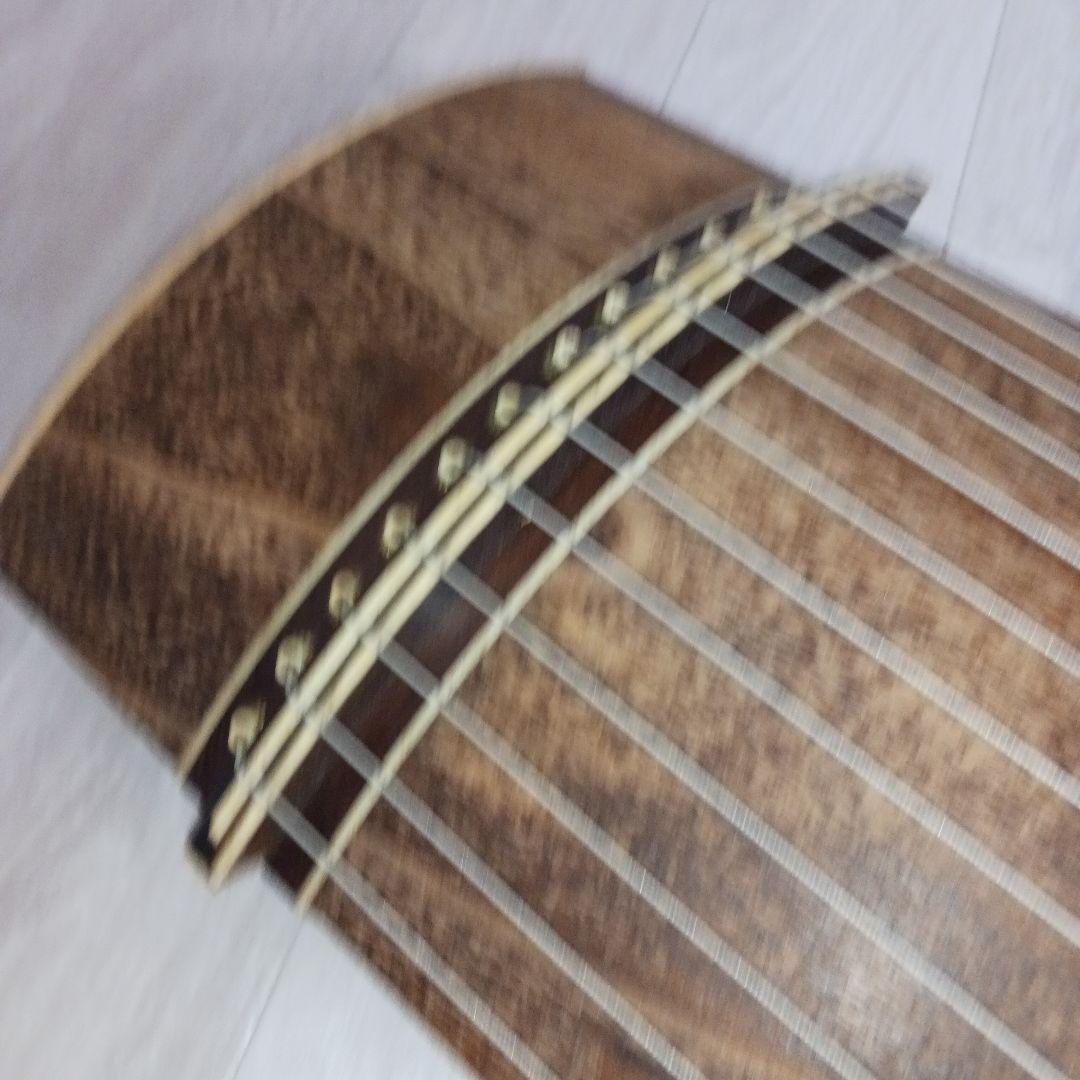 お琴 十三弦 和楽器 弦楽器 桐 刺繍 184cm
