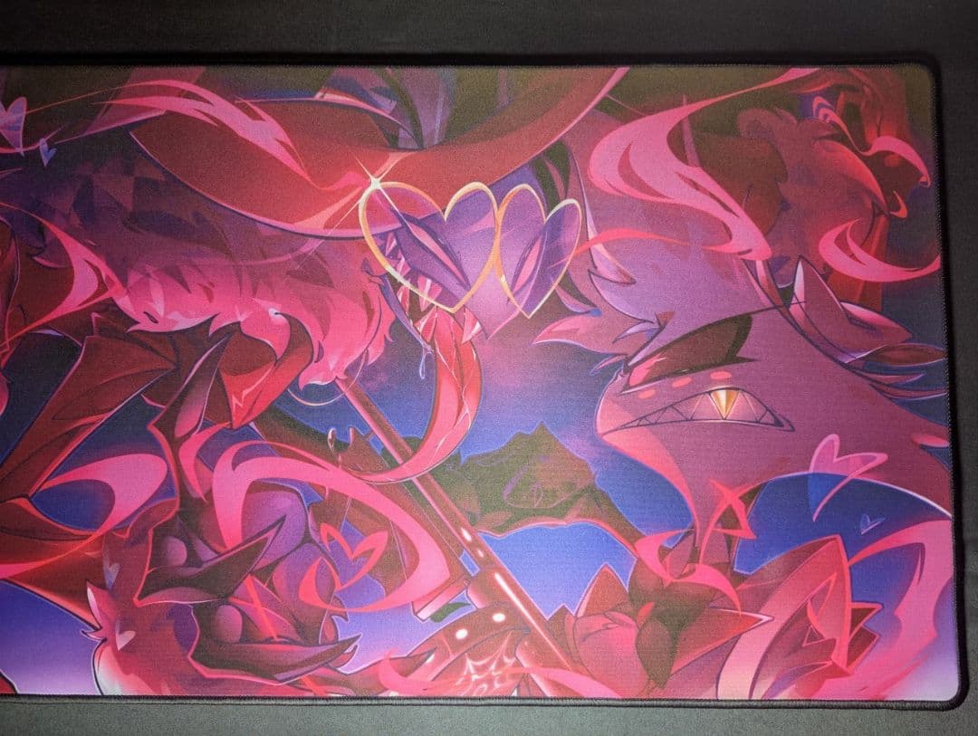 エンジェルダスト ヴァレンティノ プレイマット　Val vs. Angel