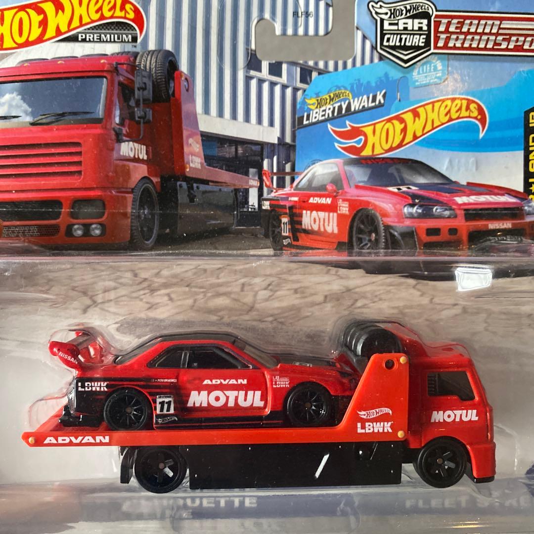 ホットウィール スカイライン LBWK スーパーシルエットER 34 MOTUL