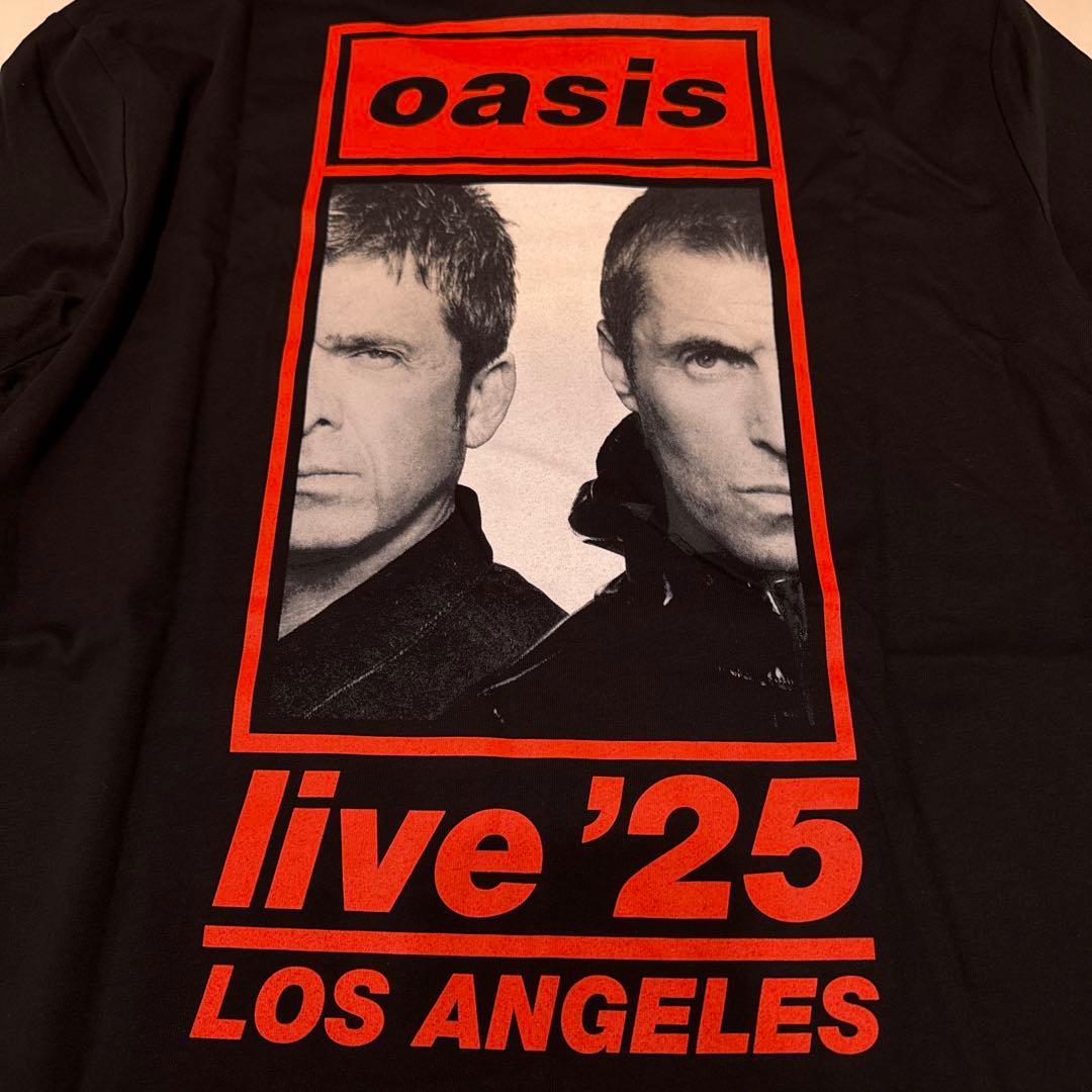 oasis live '25 Tシャツ ロサンゼルスバージョン