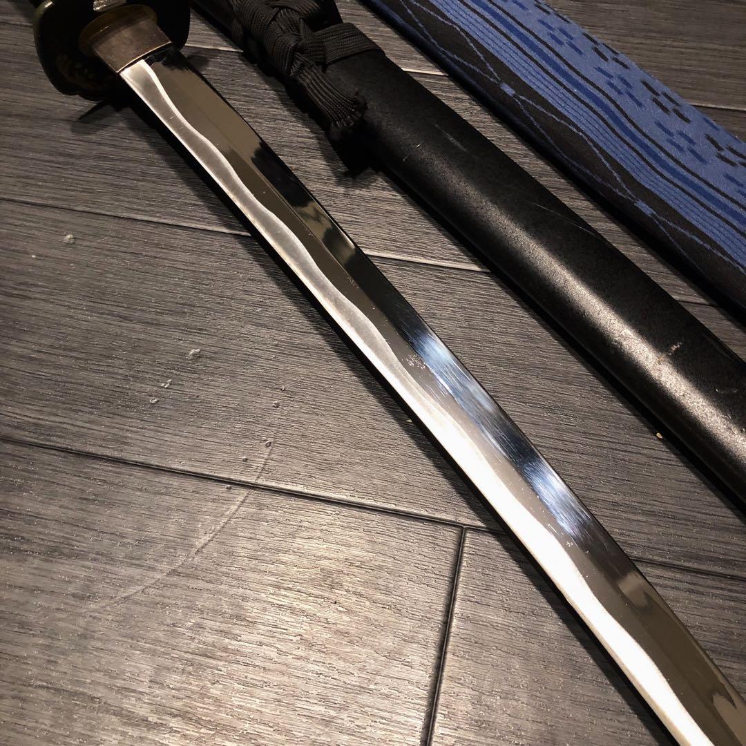 高級模造刀　逆刃刀　逆刃刀身 居合刀　太刀　るろうに剣心　刀袋付き